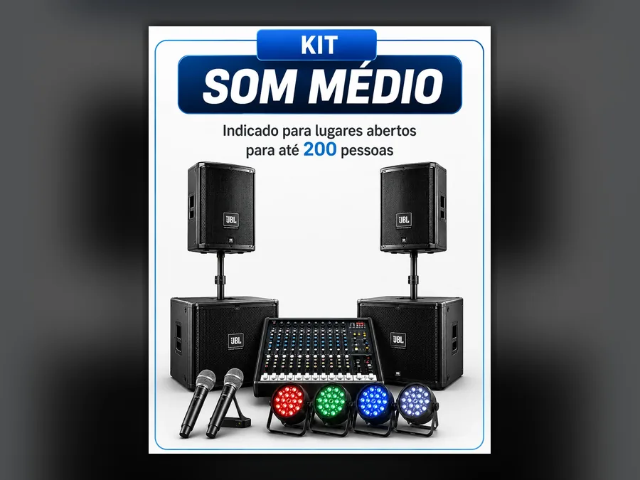Kit Som Médio